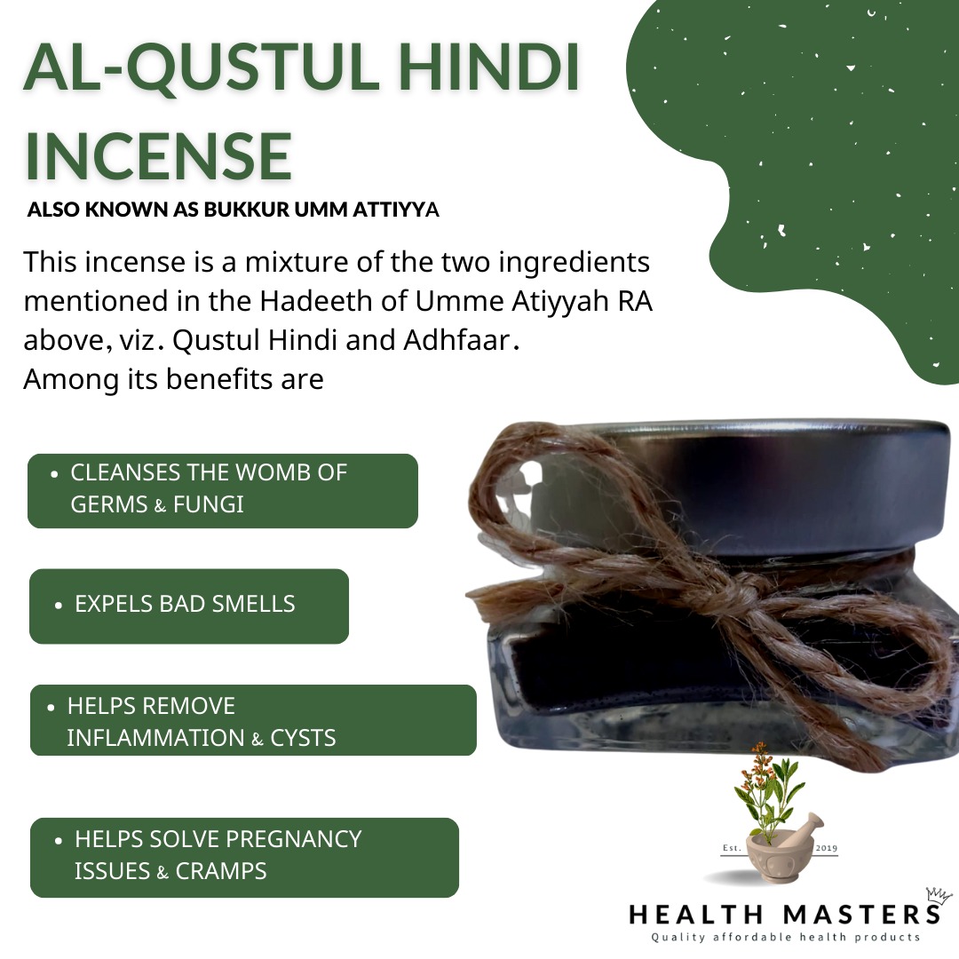 Qustul Hindi (Incense Powder) Tayyib Healing